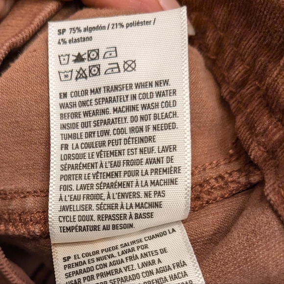 American Eagle Corduroy Overalls Dress - Picture 6 of 6